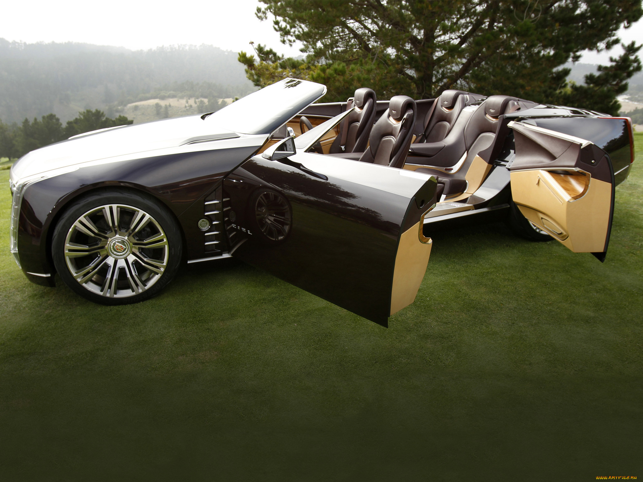 cadillac, ciel, concept, 